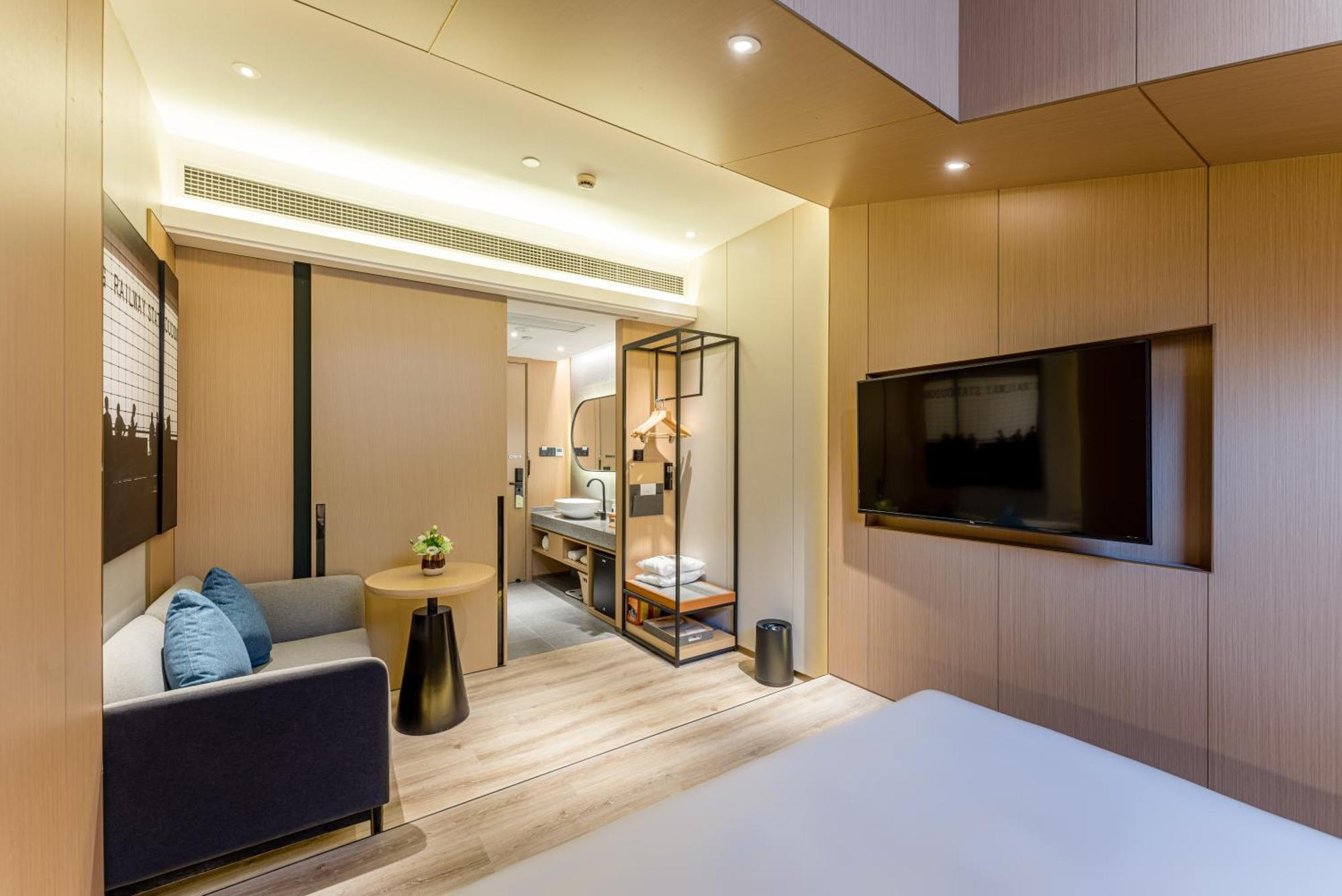 Atour Hotel Shanghai World Expo West Gaoke Road Esterno foto