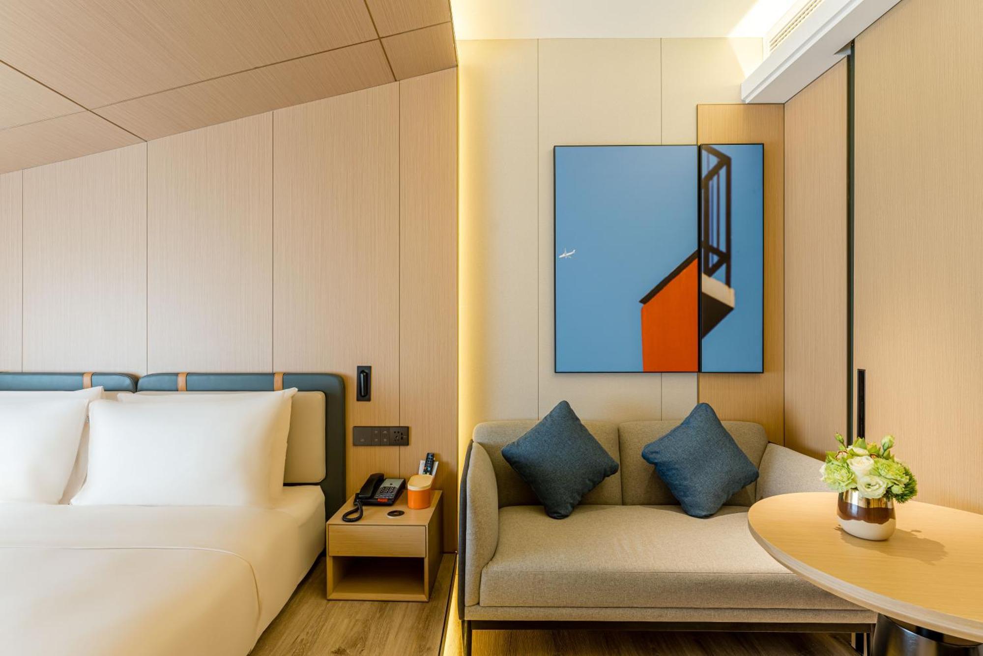 Atour Hotel Shanghai World Expo West Gaoke Road Esterno foto
